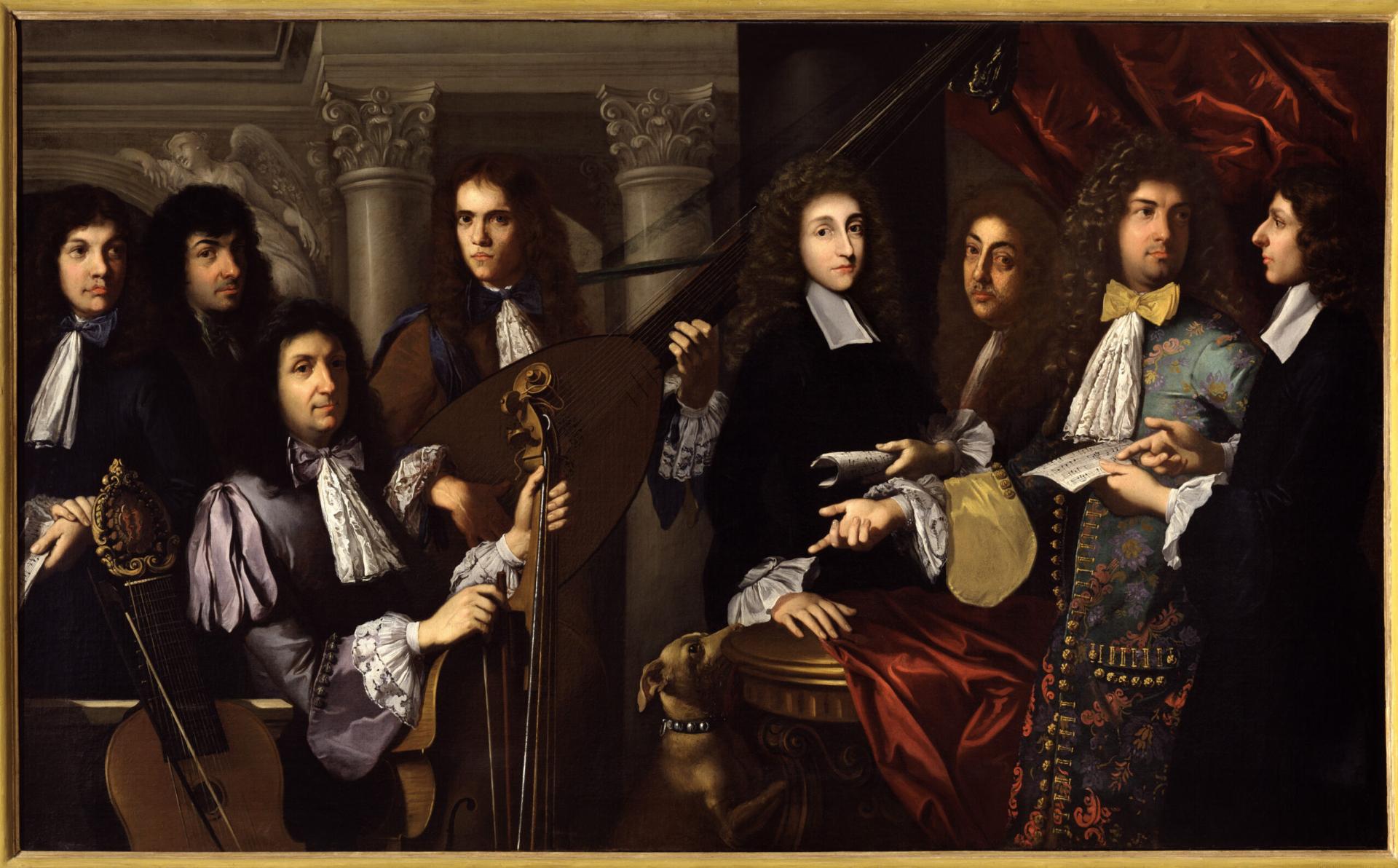 Galleria-dellAccademia-di-Firenze-Anton-Domenico-Gabbiani-Il-Gran-Principe-Ferdinando-e-i-suoi-musicisti-1685-ca.-olio-su-tela-Inv-1890-n.-2808-2-scaled